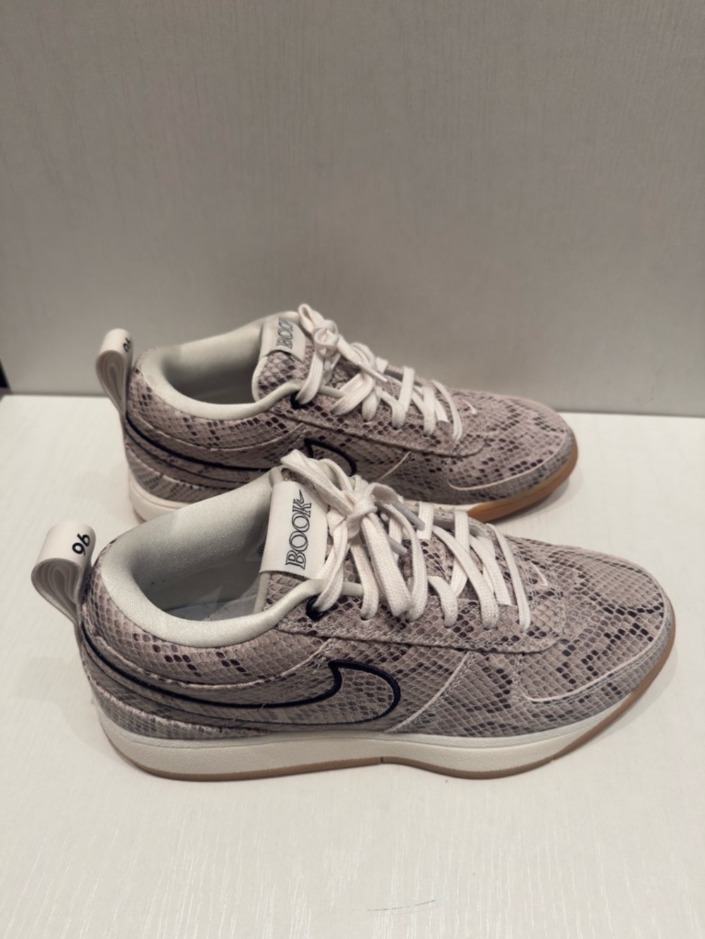 Nike Book 1 Devin Booker Snakeskin Cream/Natural Colorway Unisex M: 9 W: 10.5 - Picture 3 of 13